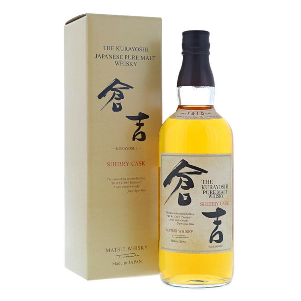 ウイスキー THE KURAYOSHI DOUBLE CASK 700ml The Kurayoshi Pure Malt Whisky 700ml: Japanese Elegance in a