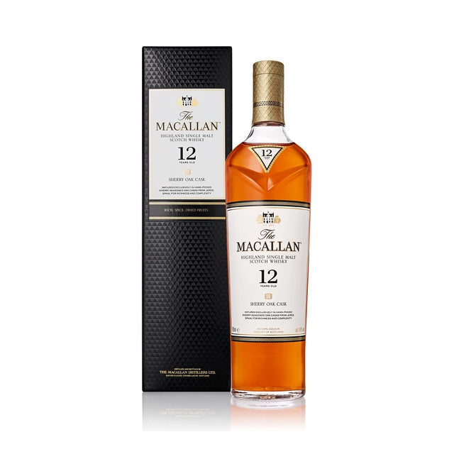 The Macallan Sherry Oak 12 Year Old Scotch Whisky