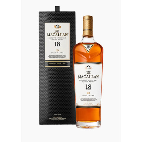 The Macallan Sherry Oak 18 Years Old Whiskey