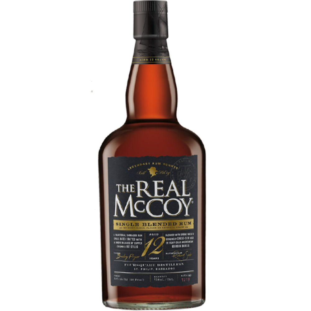 The Real Mccoy Aged Rum Single Blended 12 Year