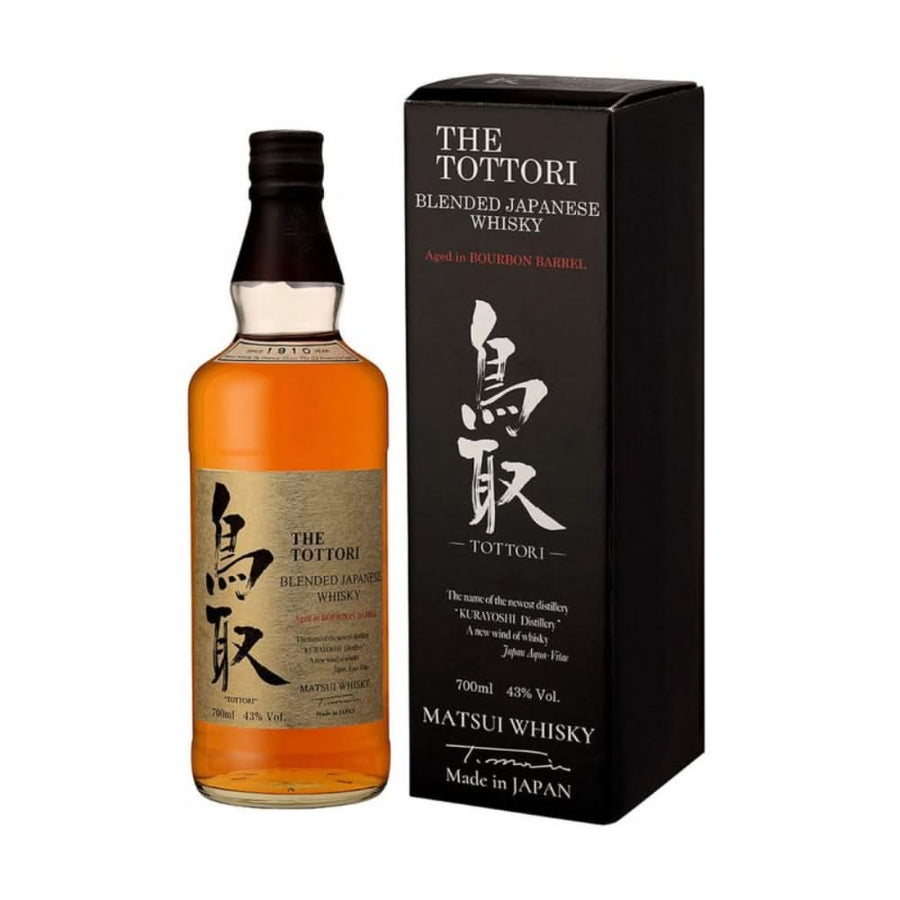 The Tottori Blended Japanese Whisky Bourbon Barrel 700ml