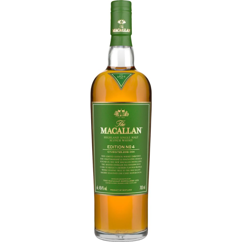 ウイスキー The Macallan Edition No.4 700ml The Macallan Edition No. 4 – You Booze