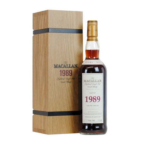 The Macallan Fine & Rare 1989 Vintage, Cask 3247 Single Malt Scotch Whiskey
