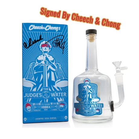 The Judge's Water Vodka By Cheech & Chong 2nd Edition Signed Edition