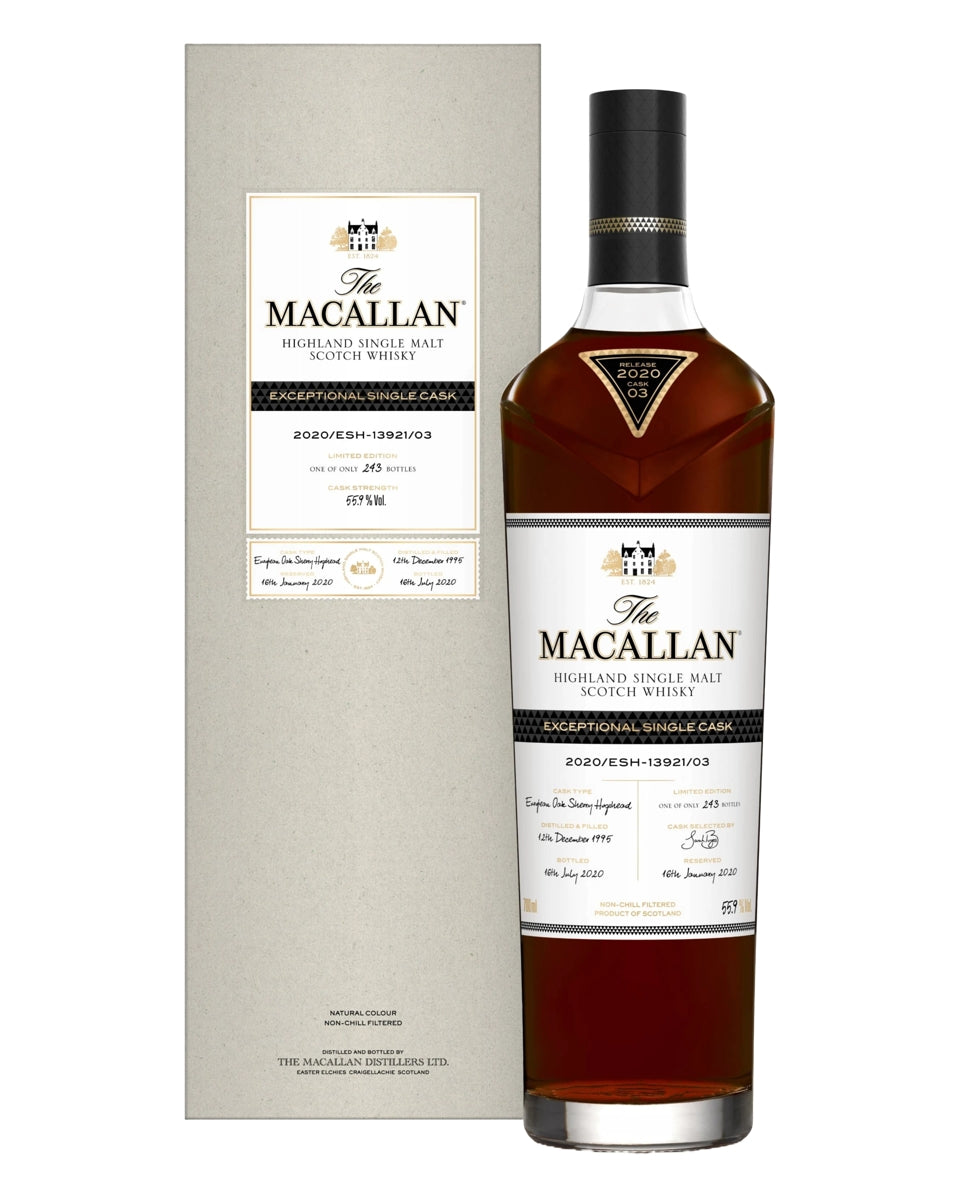 The Macallan Exceptional Single Cask 2020 - 13291 Single Malt Scotch Whiskey