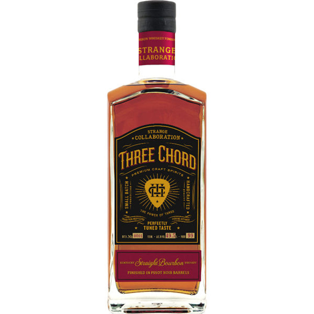 Three Chord Strange Collaboration Kentucky Straight Bourbon Whiskey