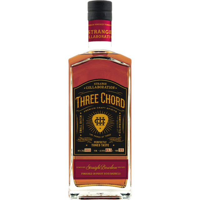 Three Chord Strange Collaboration Kentucky Straight Bourbon Whiskey