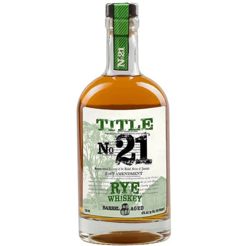 Title No. 21 Rye Whiskey 90