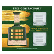 Tres Generaciones Tequila Reposado 80 W/ 2 Glasses