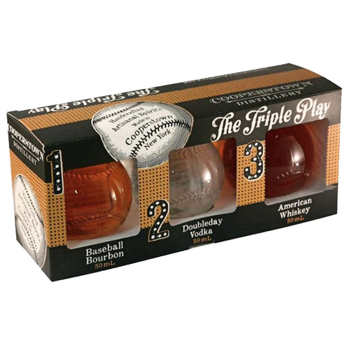 Cooperstown Triple Play Mini Bottle Combo 3 Pack 50ml