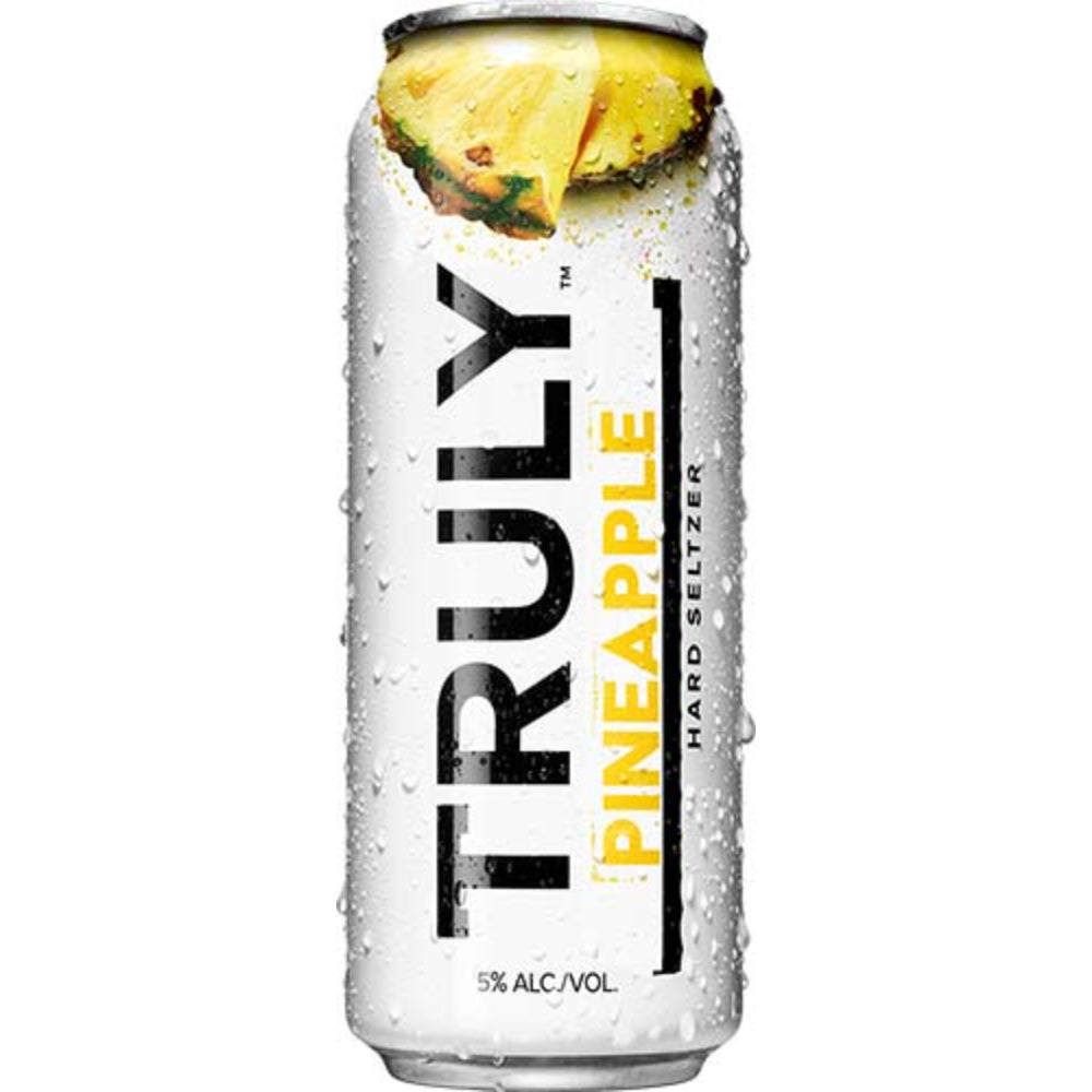 Truly Hard Seltzer Pineapple Spiked & Sparkling Water Beer 12oz