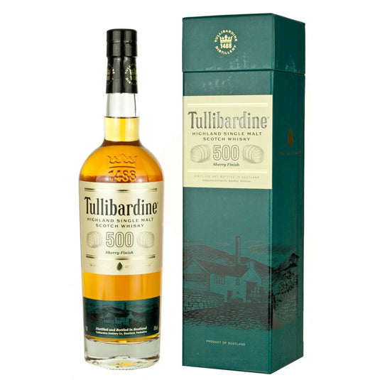 Tullibardine Sherry 500 Single Malt Scoth Whiskey