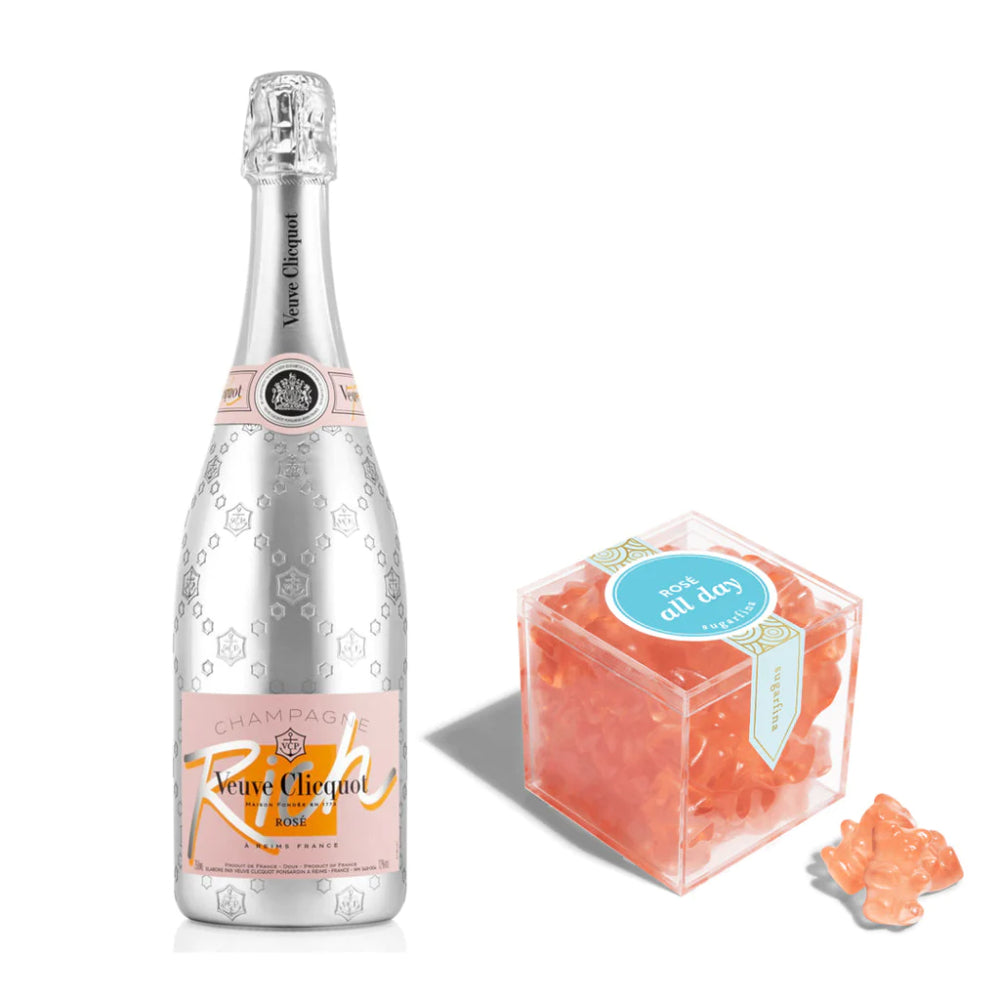 Veuve Clicquot Rich Rosé Champagne x Sugarfina Rosé All Day® (Bears)