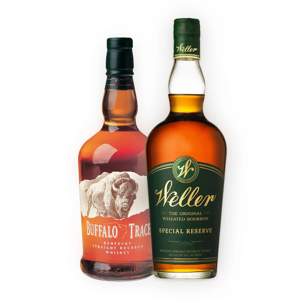 Weller Special Reserve X Buffalo Trace Bourbon Combo