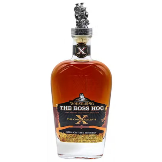 WhistlePig Boss Hog X the Ten Commandments Straight Rye Whiskey