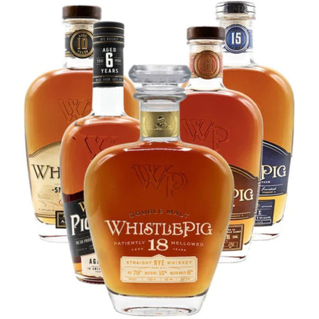 Whistlepig 6 Year, 10 Year, 12 Year, 15 Year, 18 Year Combo