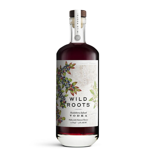 Wild Roots Huckleberry Infused Vodka