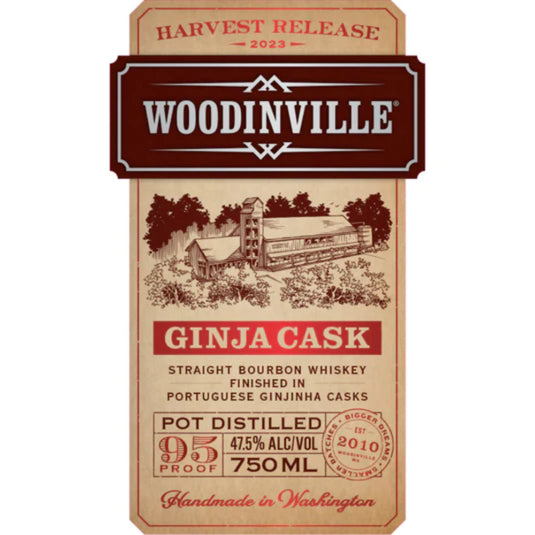 Woodinville Ginja Cask Pot Distilled Bourbon