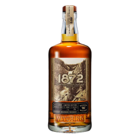 Wyoming Whiskey 1872 Straight Bourbon Whiskey