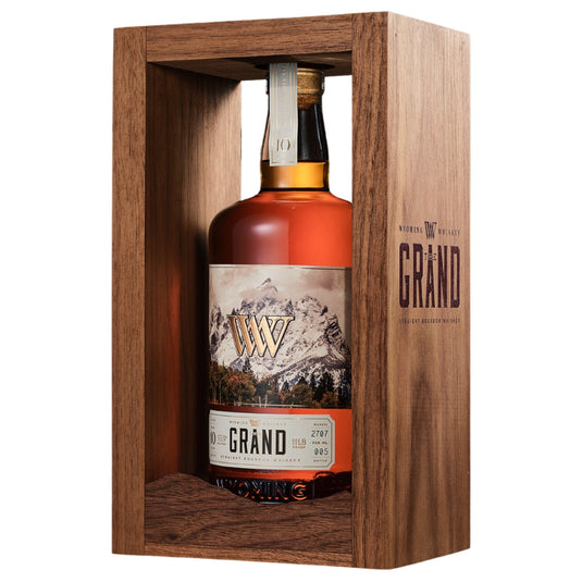 Wyoming Whiskey The Grand 10 Year Old Bourbon