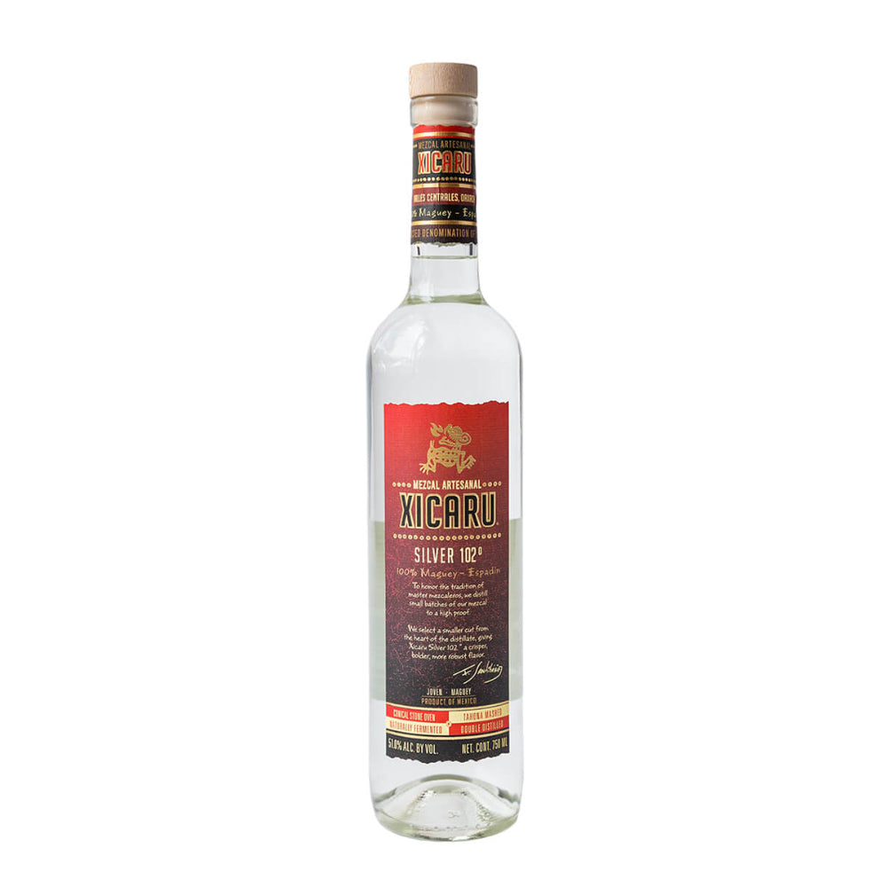 Xicaru Silver Mezcal 102 Proof