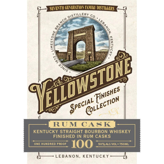 Yellowstone Special Finishes Collection Rum Cask Bourbon