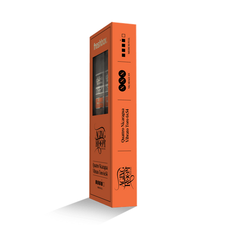 Aging Room Quattro Nicaragua Vibrato Toro 6x54 FreshBox | 3-Pack