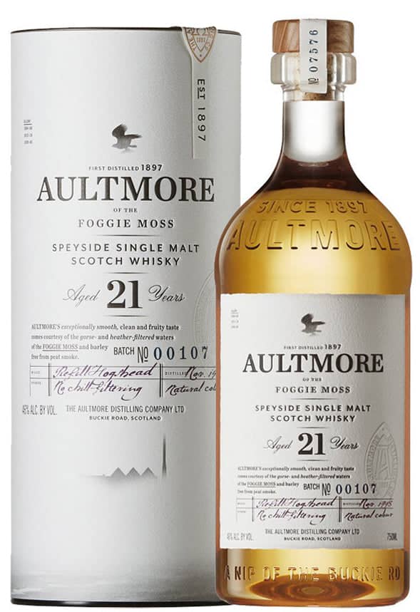 Aultmore Single Malt Scotch 21 Yr