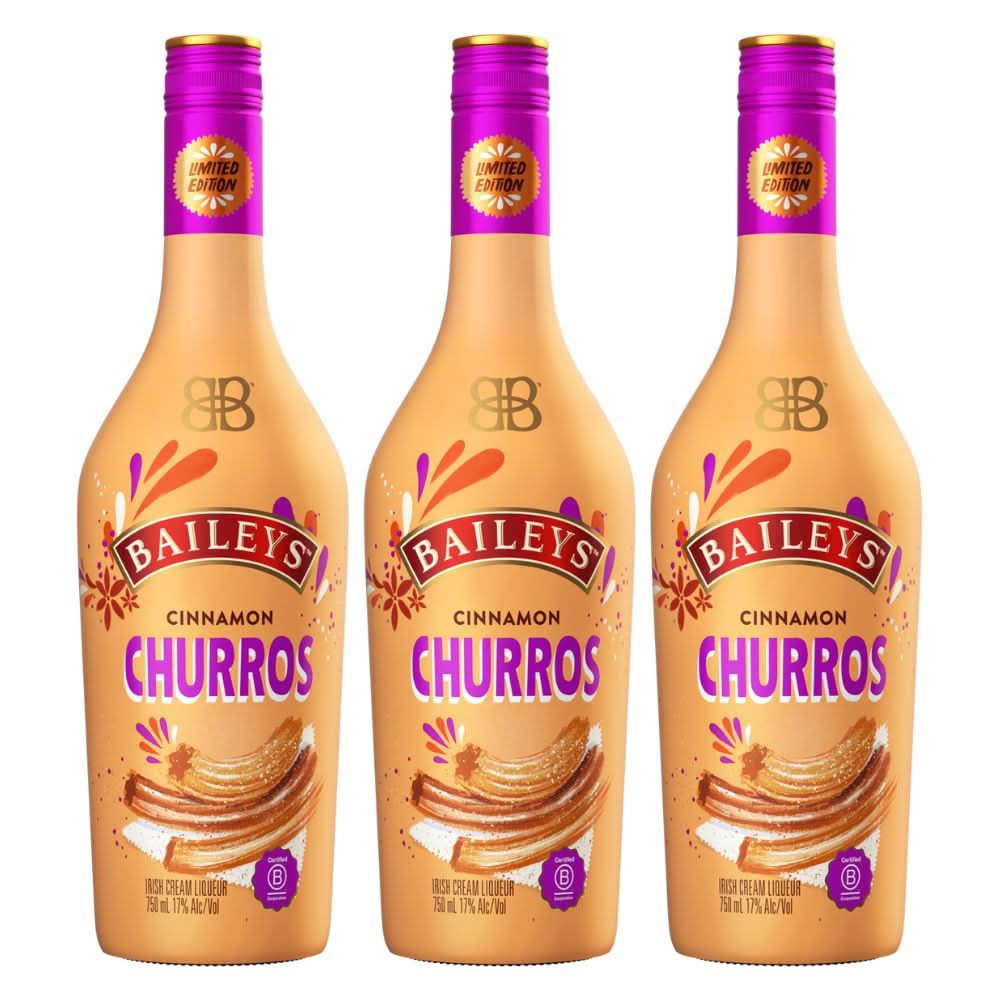 Baileys Cinnamon Churro Irish Cream Liqueur 3 Pack