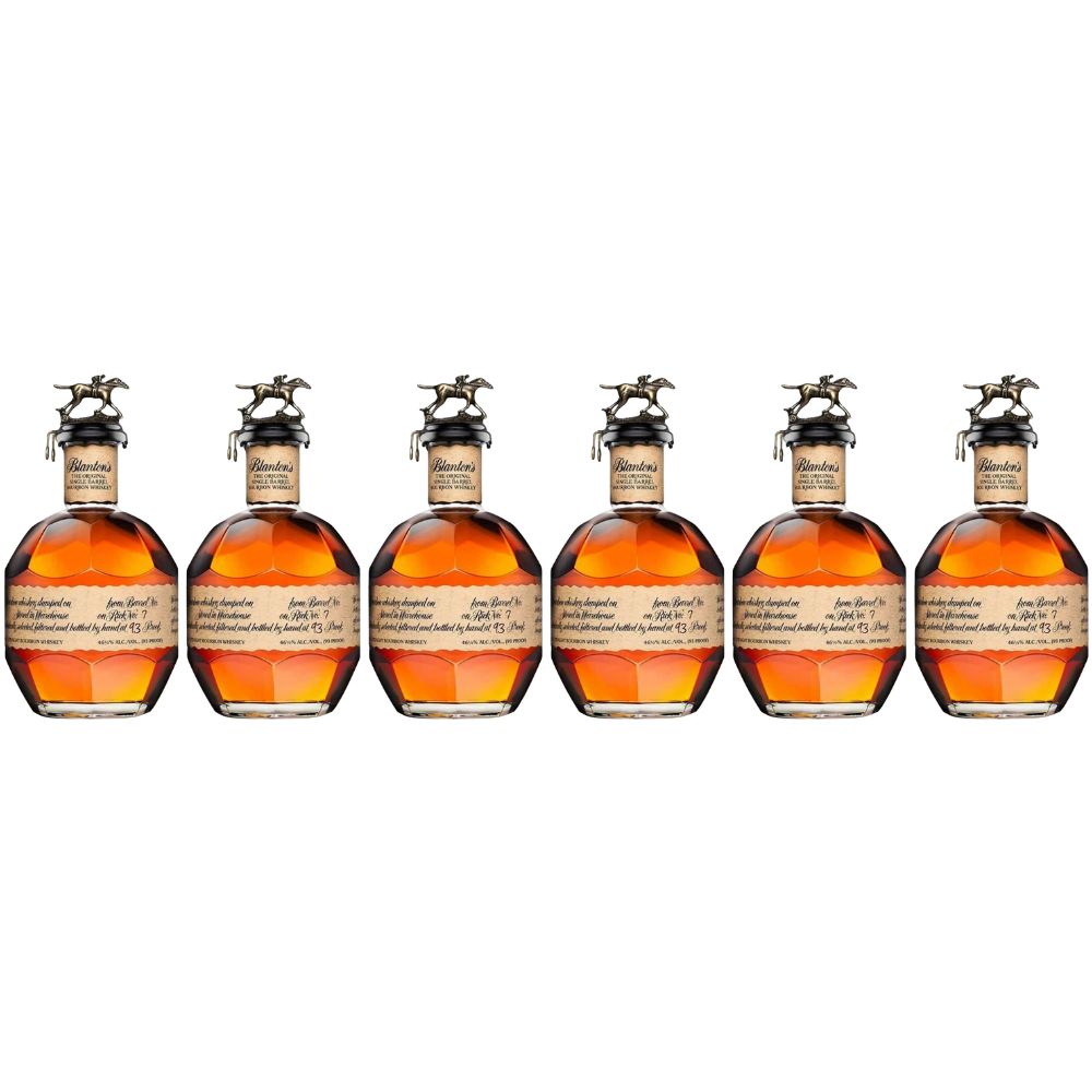 Blanton's Single Barrel Kentucky Straight Bourbon 375mL 6 Pack