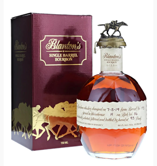 Blanton's Single Barrel Red Takara Japanese Edition Bourbon Whiskey  700ML