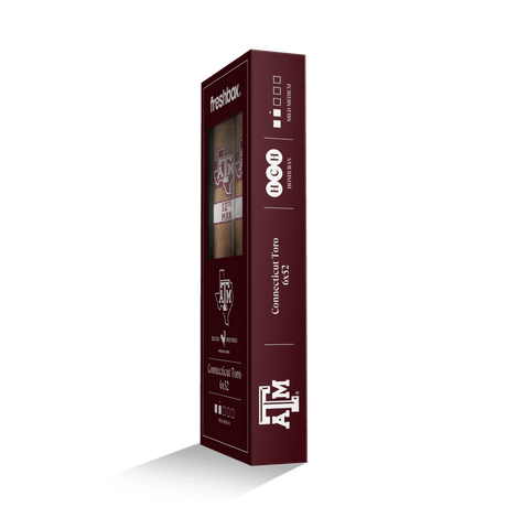 Boccock Brothers Texas A&M Connecticut 6x52 FreshBox | 3-Pack