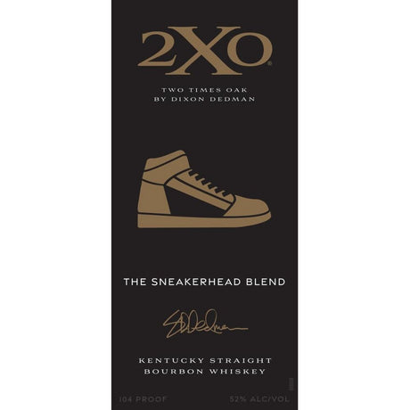 2XO The Sneakerhead Blend Kentucky Straight Bourbon Whiskey