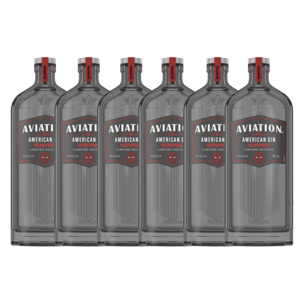 Aviation American Gin Deadpool Limited Edition 6 Pack