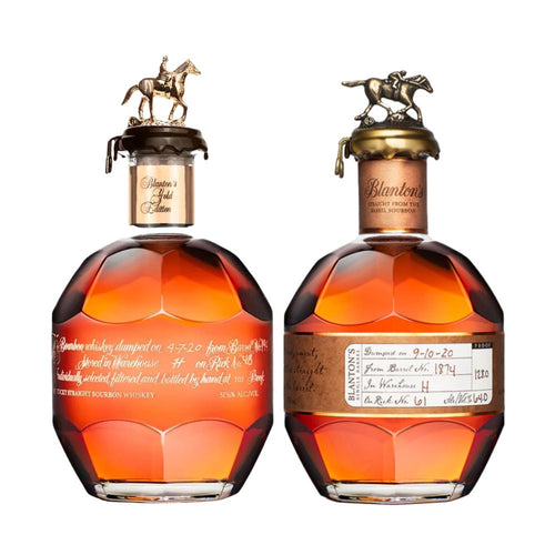 Blanton's Gold Label x Blantons Straight From the Barrel Combo pack