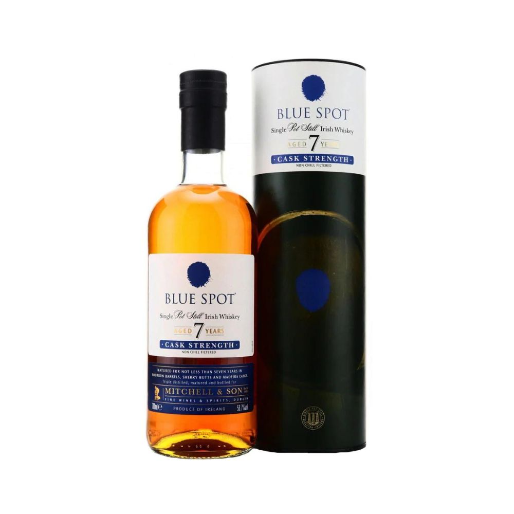 Blue Spot 7 Year Old Cask Strength Irish Whiskey