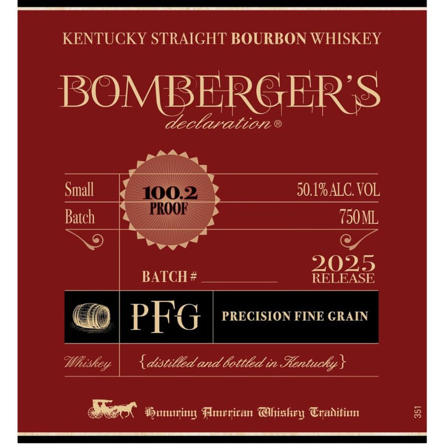 Bomberger's Kentucky Straight Bourbon Whiskey - Youbooze.com image - Best online Whiskey store to buy Bomberger's Whiskey