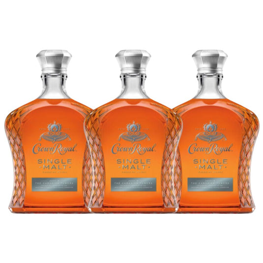 Crown Royal Single Malt Canadian Whisky 3 Pack