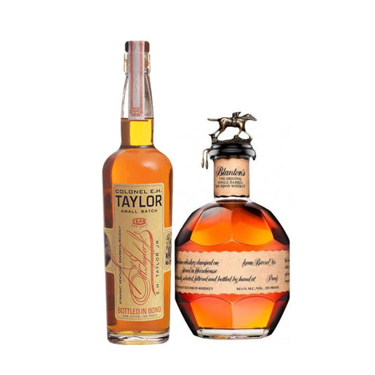 Colonel E.H. Taylor  Jr. Small Batch x Blanton's Single Barrel Bourbon Whiskey Combo Pack