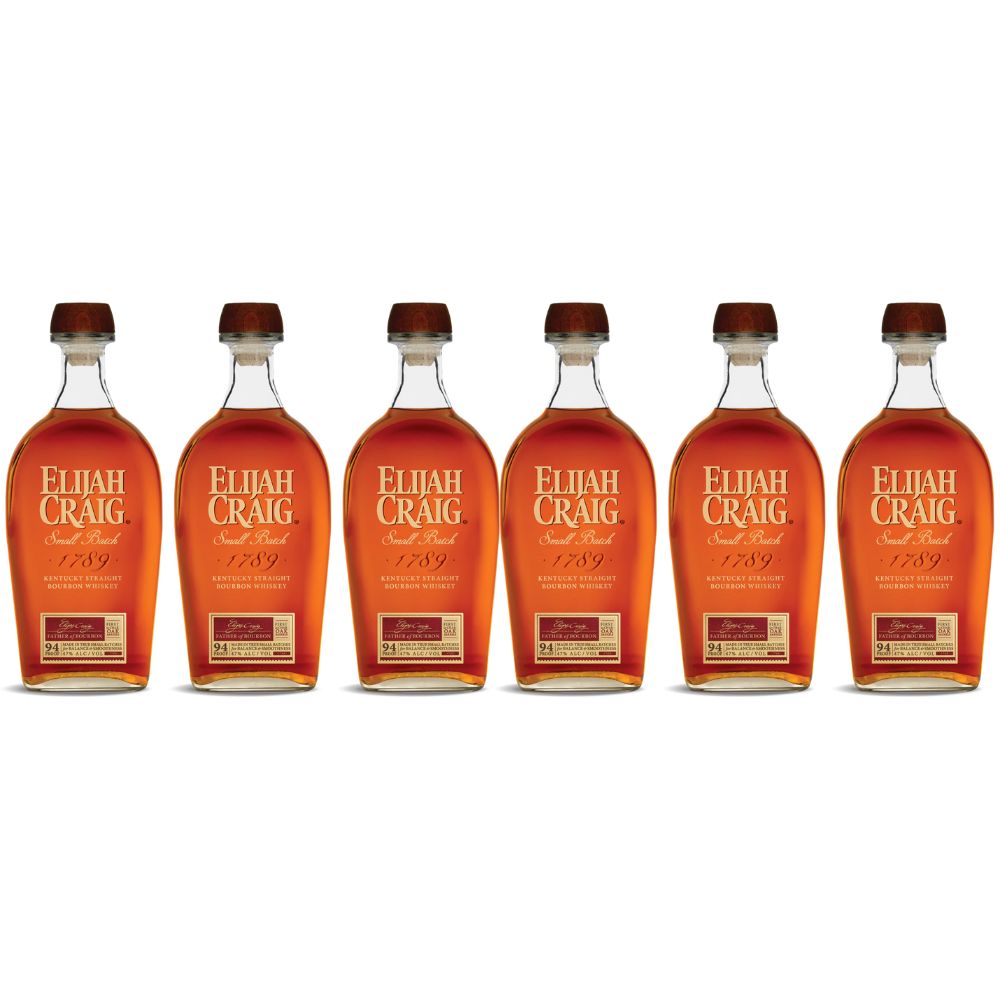 Copy of Elijah Craig Cmall Batch Bourbon Whiskey 6 Pack