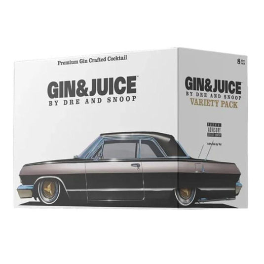 Gin & Juice by Dr. Dre & Snoop Variety Pack 8 pack