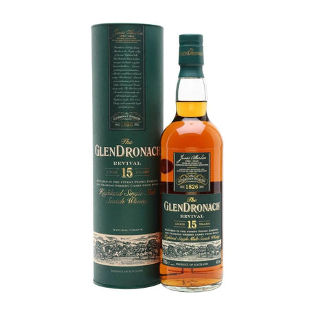 The GlenDronach 15 Year Old Single Malt Scotch Whisky