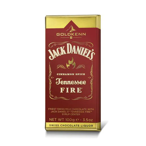 Jack Daniel's Fire Goldkenn Chocolate Bar