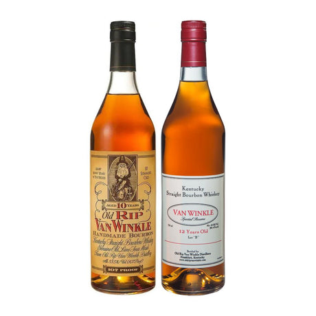 Old Rip Van Winkle 10 Year x Pappy Van Winkle 12 Year Bourbon Whiskey Combo