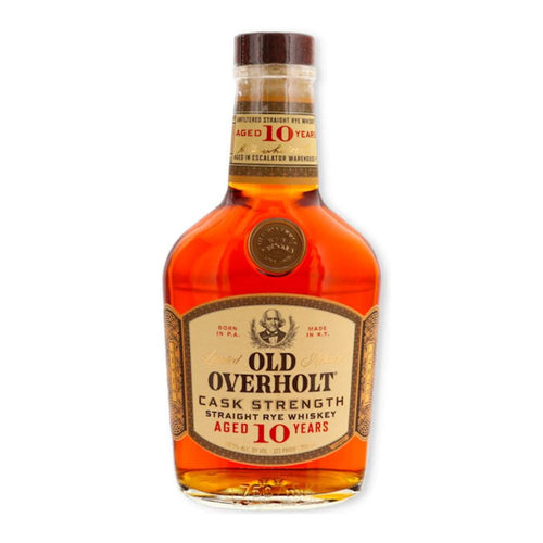 Old Overholt 10 Year Old Cask Strength Straight Rye Whiskey