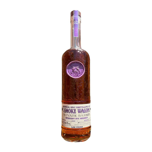 Smoke Wagon Private Barrel Straight Rye Whiskey California #3