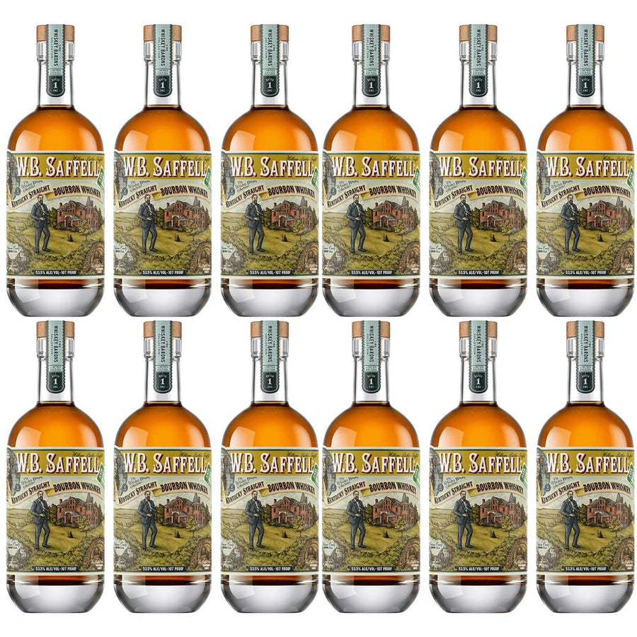 W.B. Saffell Kentucky Straight Bourbon 12 Pack 375ML