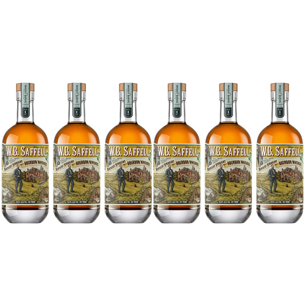 W.B. Saffell Kentucky Straight Bourbon 6 Pack 375ML