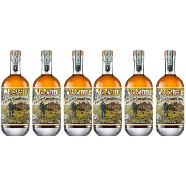 W.B. Saffell Kentucky Straight Bourbon 6 Pack 375ML