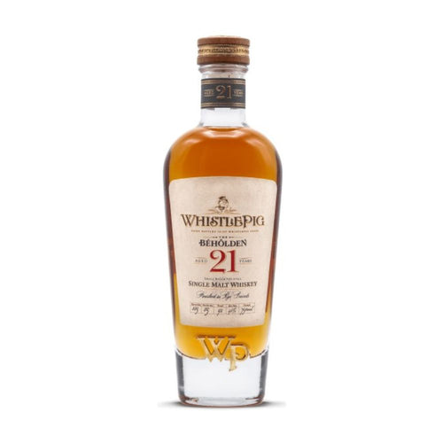 WhistlePig Whistlepig Beholden 21 Year Single Malt Whiskey